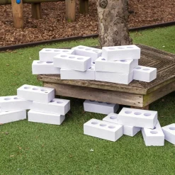 TTS White Foam Bricks