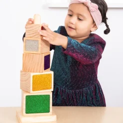 TTS Wooden Glitter Stacker Tower