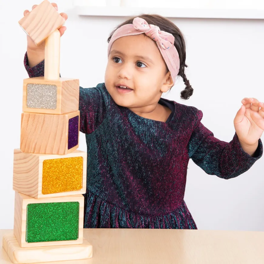 TTS Wooden Glitter Stacker Tower