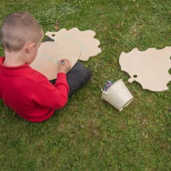 TTS Wooden Leaf Mark Making Boards with Stand