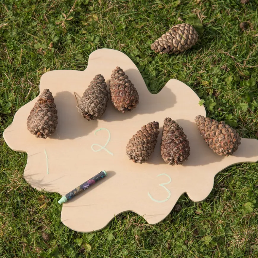 TTS Wooden Leaf Mark Making Boards with Stand