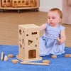 TTS Wooden Posting Activity Tower