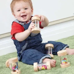 TTS Wooden Shake & Rattle Rollers