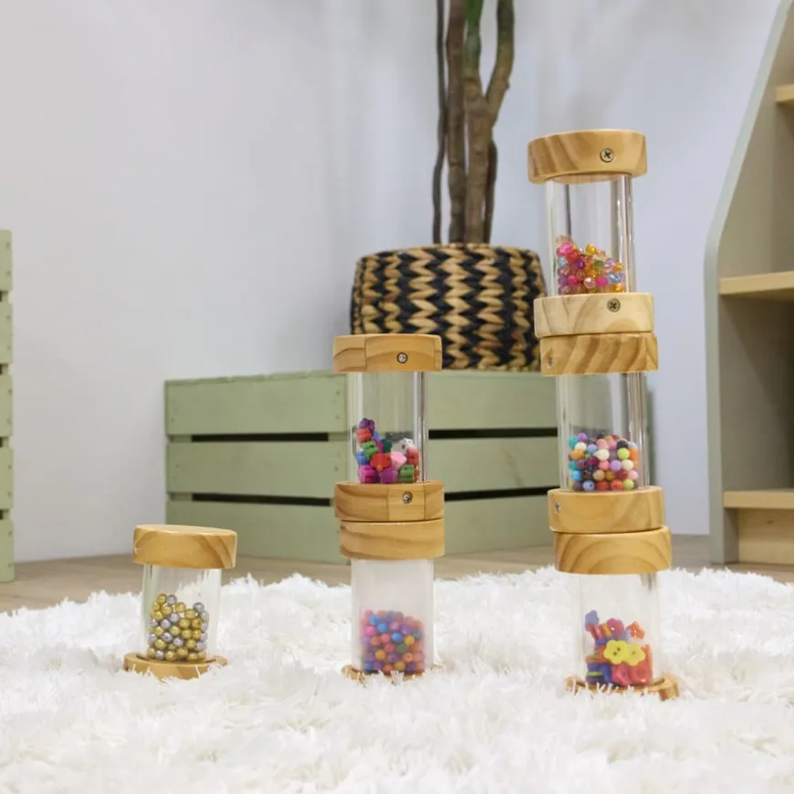 TTS Wooden Shake & Rattle Rollers