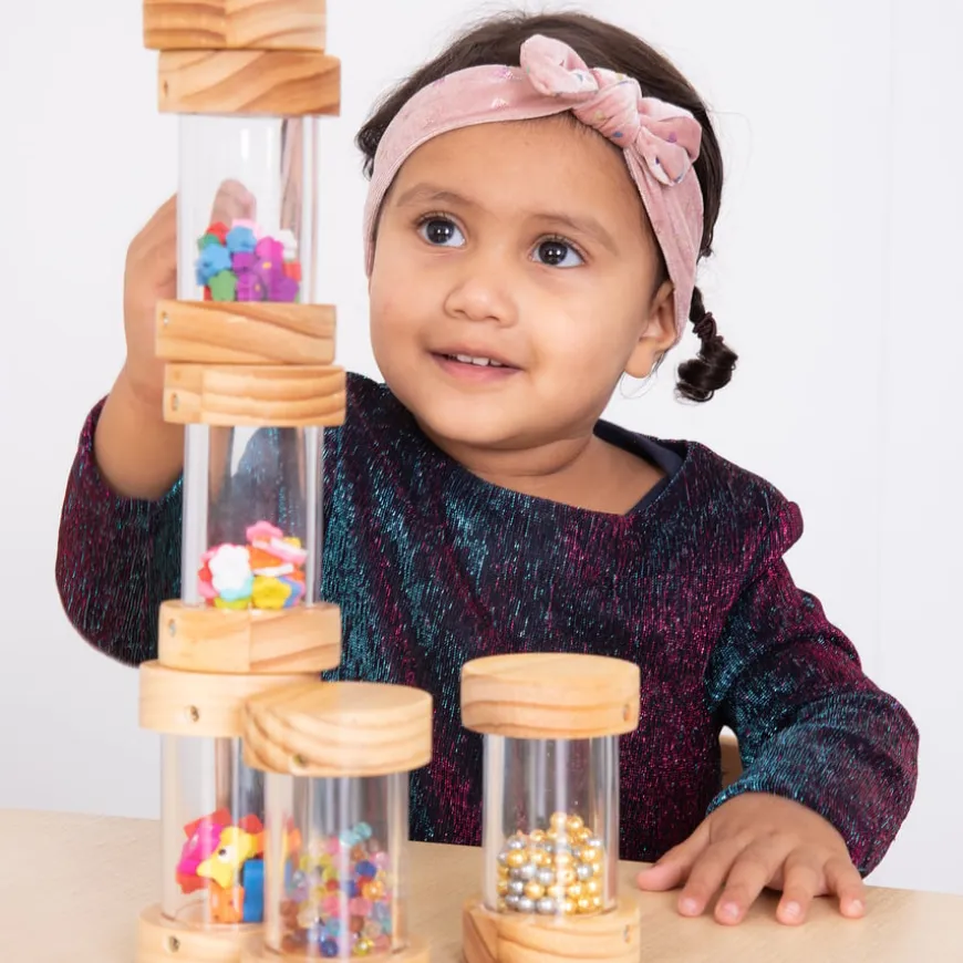 TTS Wooden Shake & Rattle Rollers