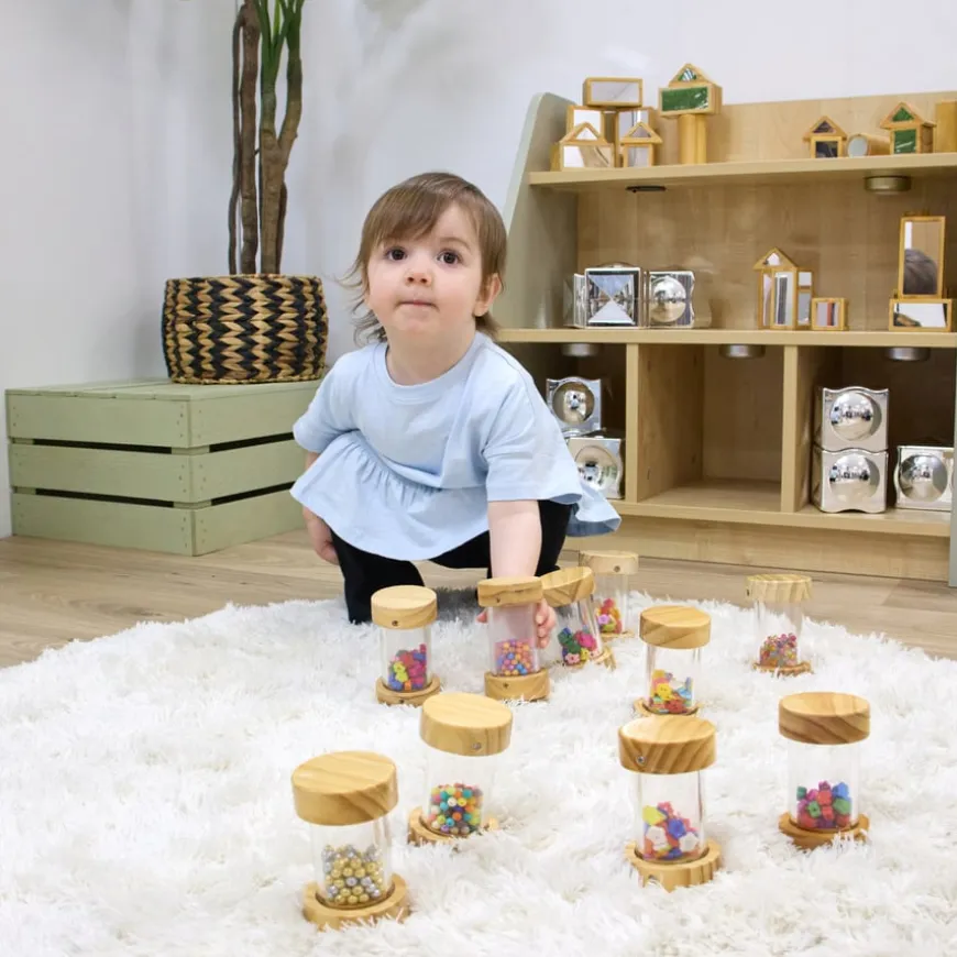 TTS Wooden Shake & Rattle Rollers