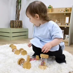 TTS Wooden Shake & Rattle Rollers