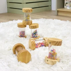 TTS Wooden Shake & Rattle Rollers