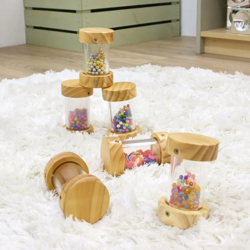 TTS Wooden Shake & Rattle Rollers