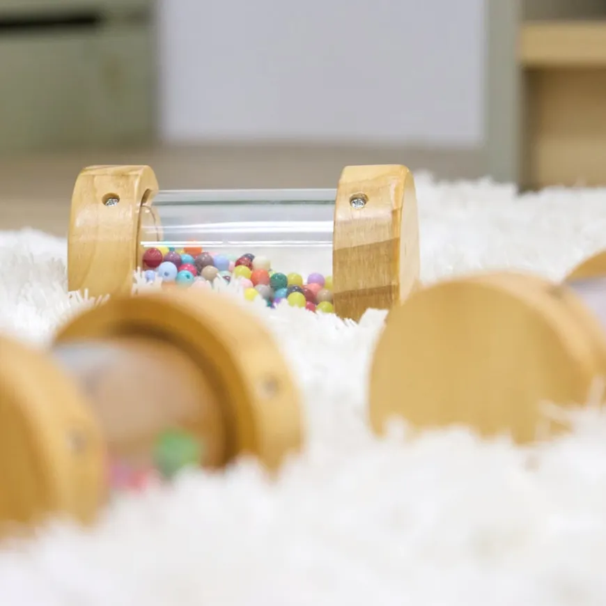 TTS Wooden Shake & Rattle Rollers