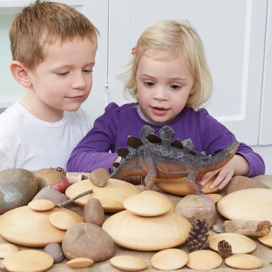 TTS Wooden Stacking Pebbles