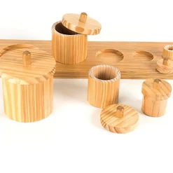TTS Wooden Toddler Sorting Pots