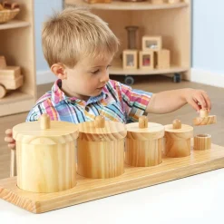 TTS Wooden Toddler Sorting Pots