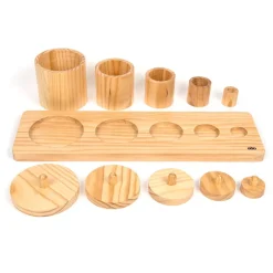TTS Wooden Toddler Sorting Pots