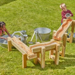 TTS Wooden Water Channelling Chutes 3pcs