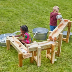 TTS Wooden Water Channelling Chutes 3pcs