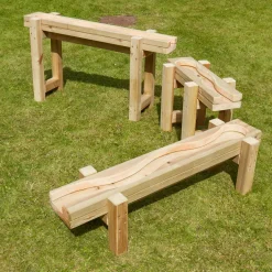TTS Wooden Water Channelling Chutes 3pcs