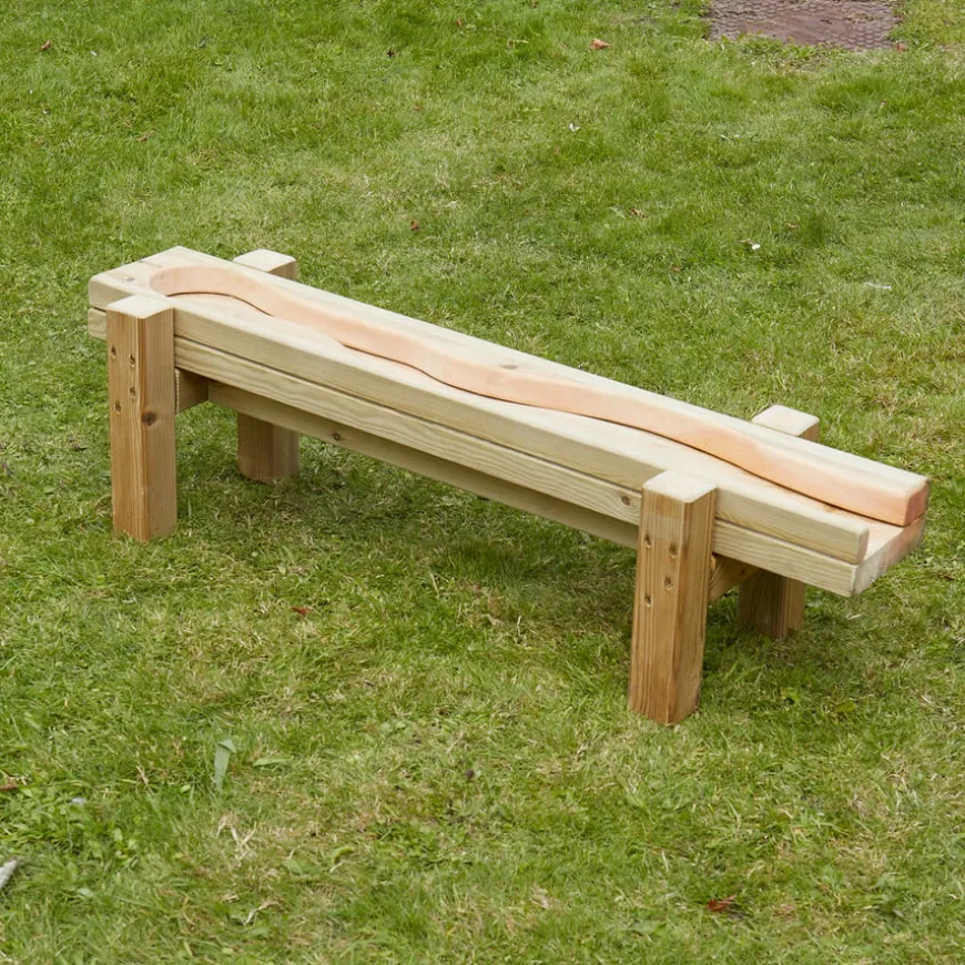 TTS Wooden Water Channelling Chutes 3pcs