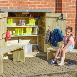 TTS Wooden Wellie Store & Benches
