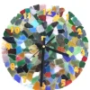 Tumbled Glass Mosaics Assorted 2kg