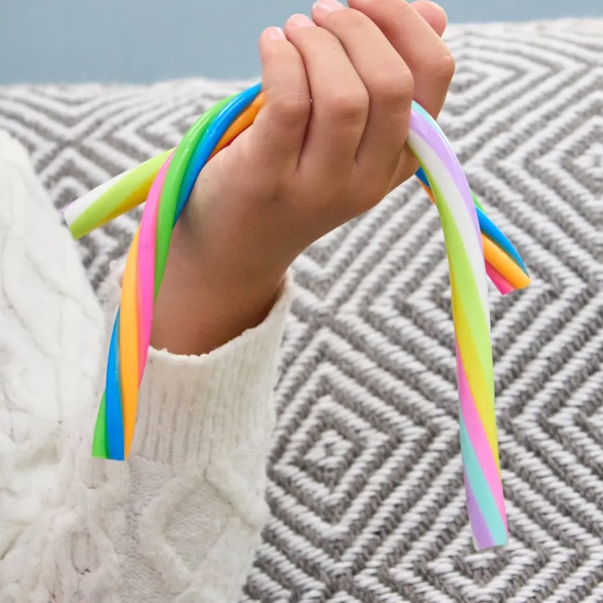 Twisted Textured Noodles Fidgets 6pk