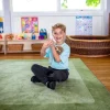 Two Tone Border Rectangular Carpet