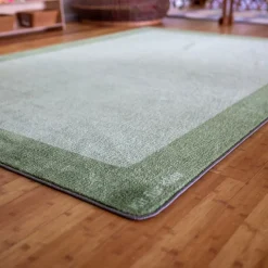 Two Tone Border Rectangular Carpet