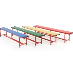 Upholstered Steel Balance Bench 2m 4pk