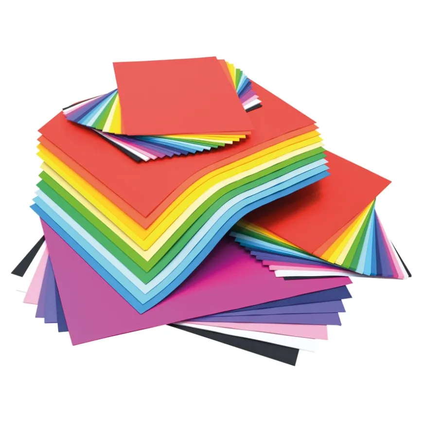 Vivid & Pastel Lightweight Card Asstd A4 & A3