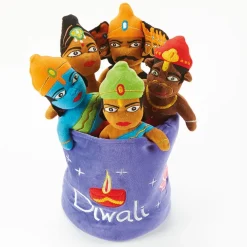Washable Diwali Festival Story Basket 8pcs