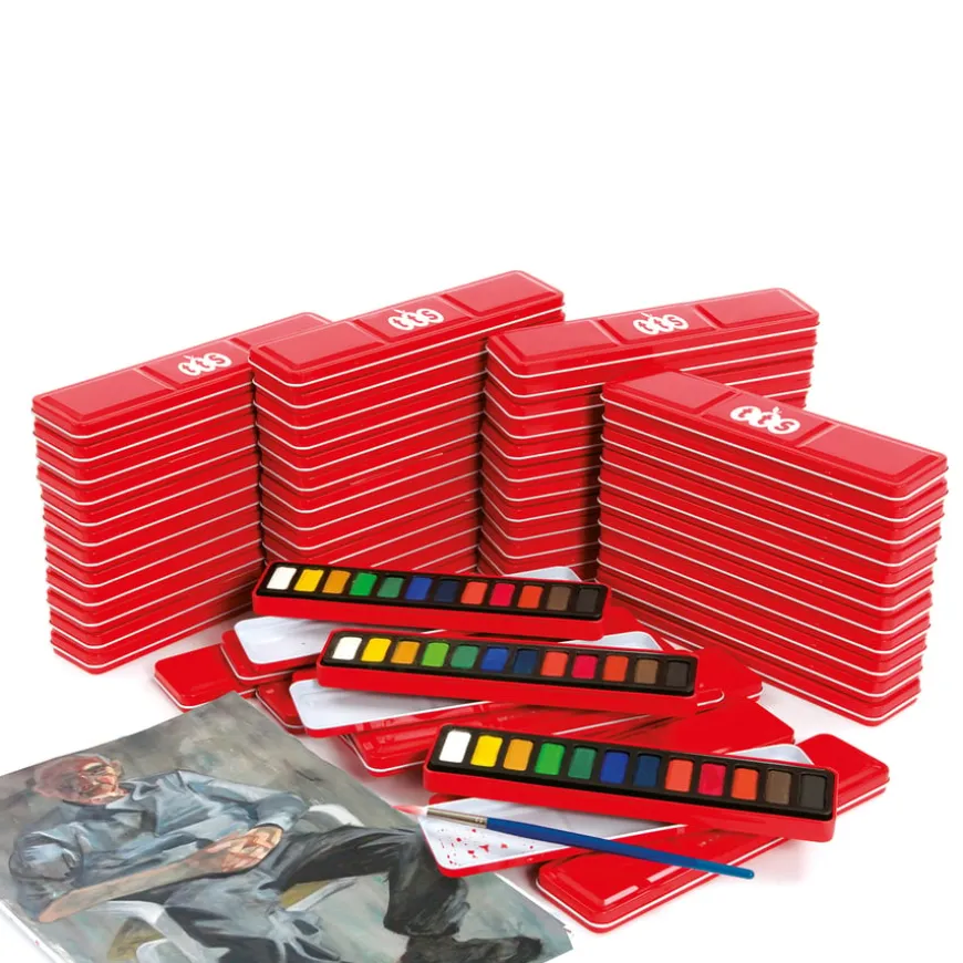 Watercolour Tin 60pk