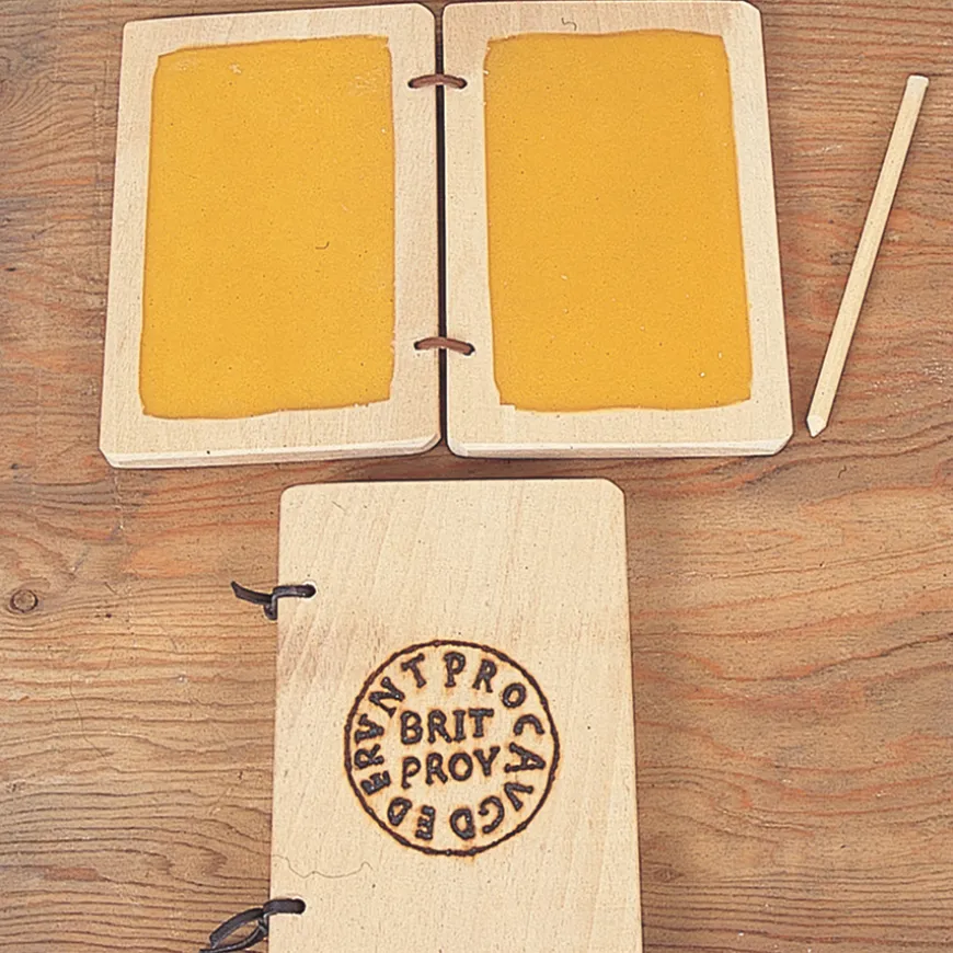 Wax Tablets and Styli With Army Stamp 2pk