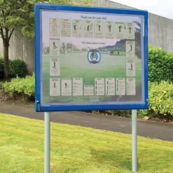 WeatherShield Display W/ Sunken Posts