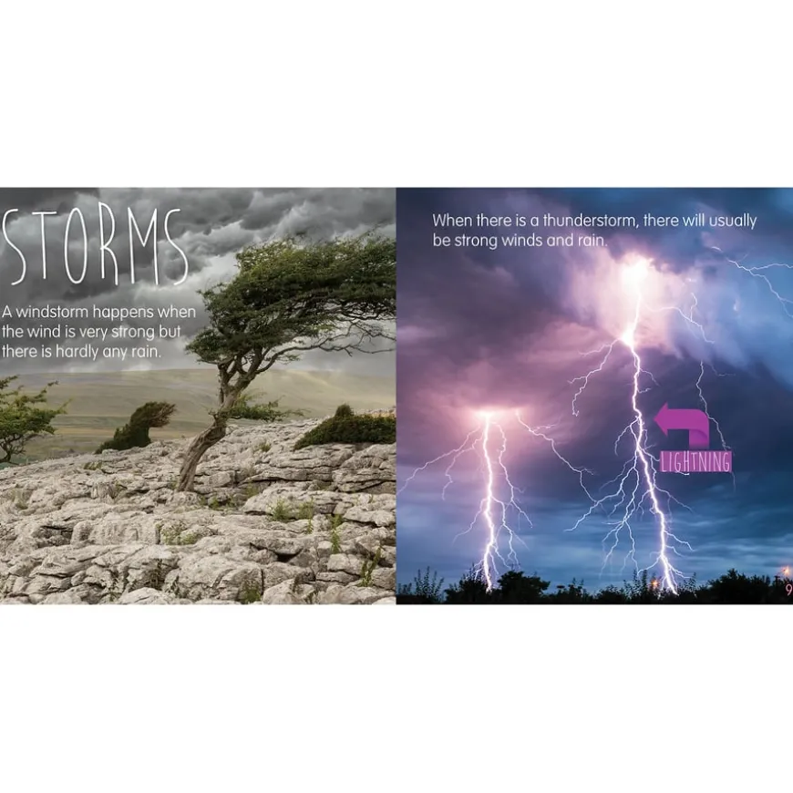 Weather Types Book Pack KS1 10pk