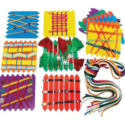 Weaving Boards & Yarn Set 30pk
