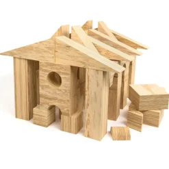 Weplay Soft Wood Effect Foam Construction Blocks