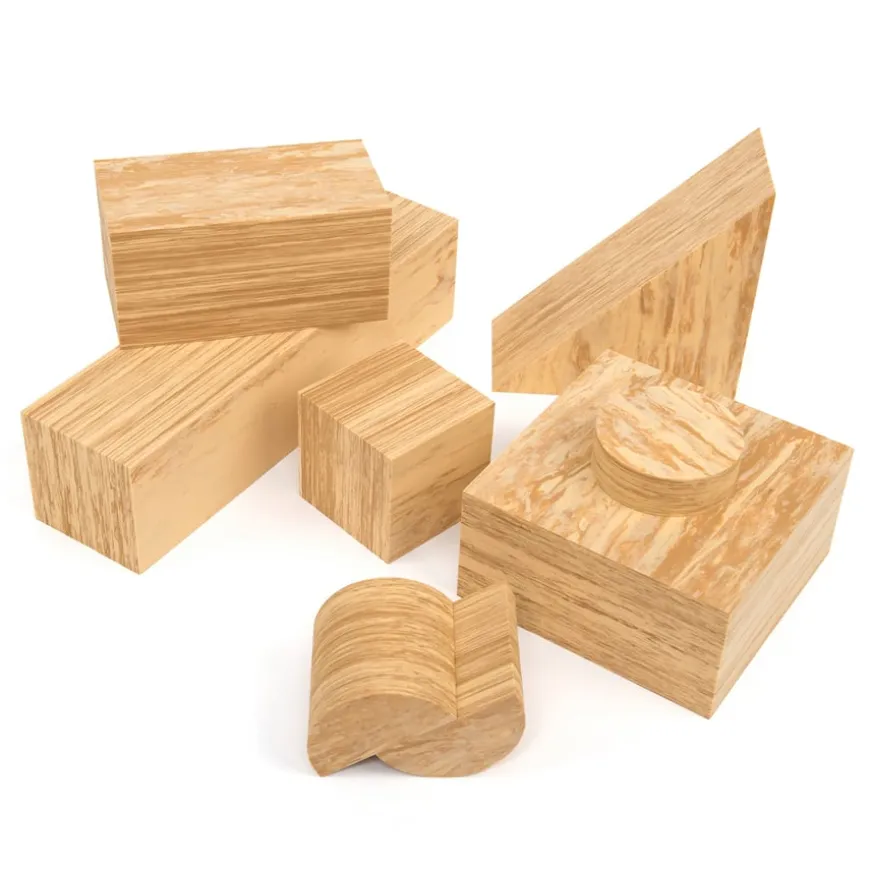 Weplay Soft Wood Effect Foam Construction Blocks