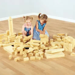 Weplay Soft Wood Effect Foam Construction Blocks