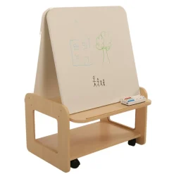 Whiteboard Easel with Storage