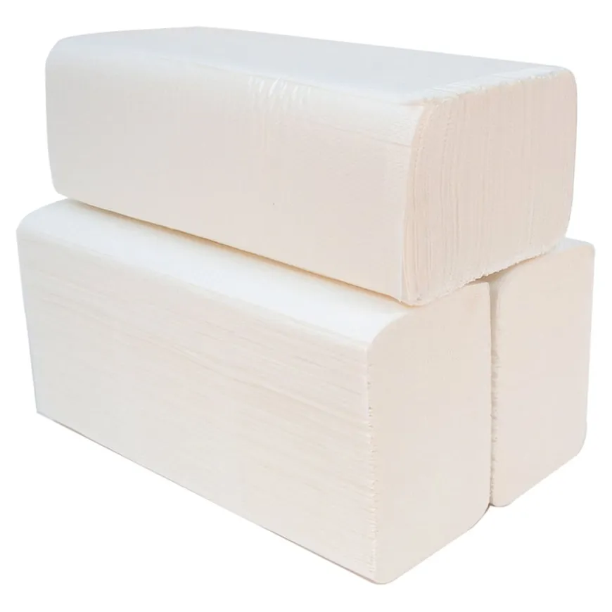 White Z Fold Hand Towels 2 Ply 20pk