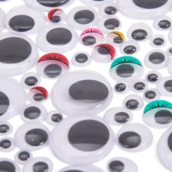 Wiggly Eyes Bumper Pack Assorted 1000pk