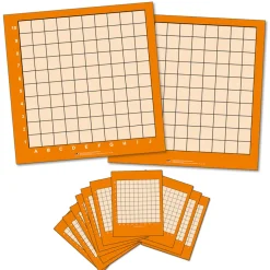 Wipeable Coordinate Grid Mats