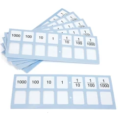 Wipe Clean Place Value Slider