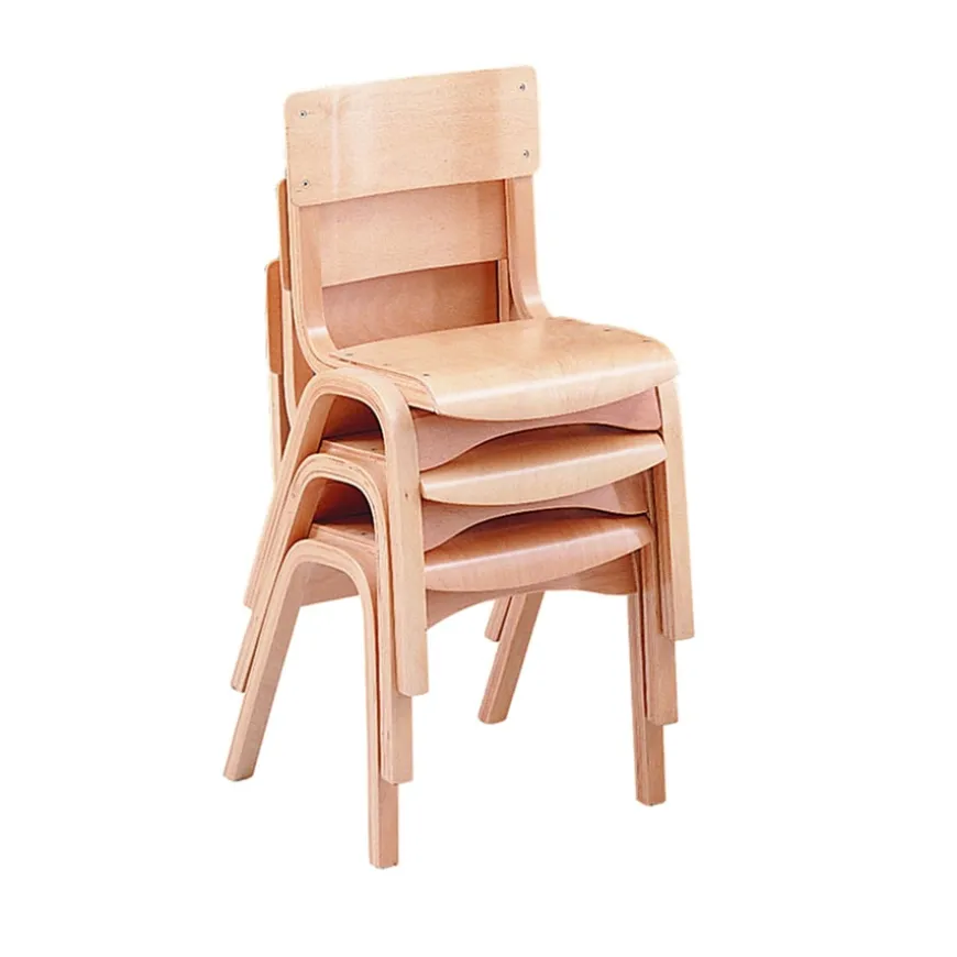 Wooden Beech Classroom Chairs
