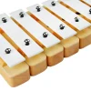 Wooden Chime Bars Set & 8 Beaters