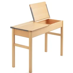 Wooden Double Locker Desks