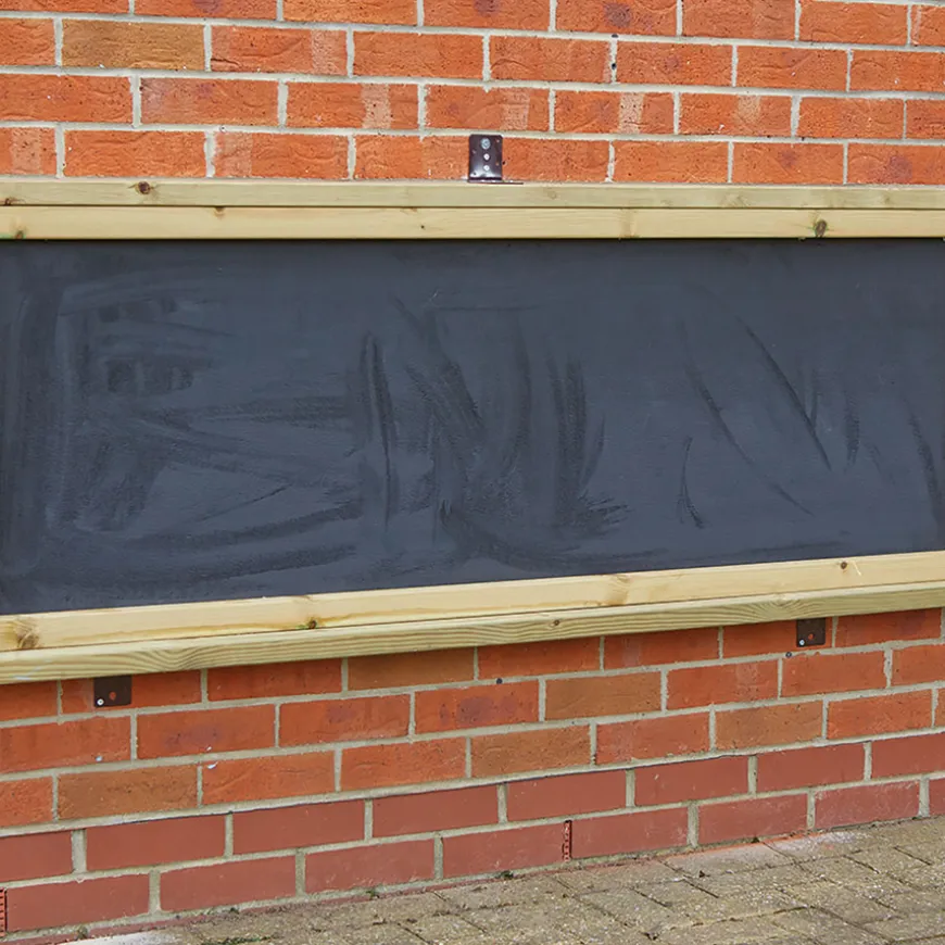 Wooden Framed Outdoor Chalkboard