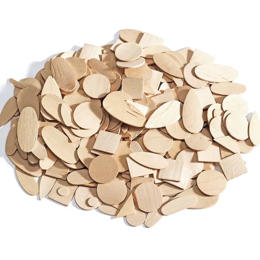 Wooden Geo Shapes Collage 1000pk