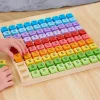 Wooden Hundred Square Sorting Frame