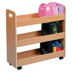 Wooden Lunchbox Trolleys
